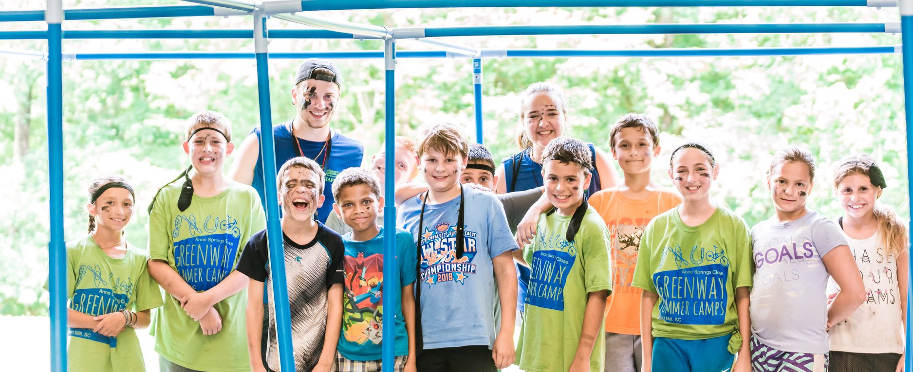Group of kids at Greenway Summer Camp