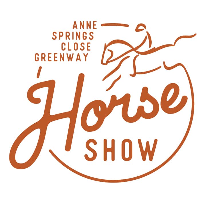 Anne Springs Close Greenway Horse Show Logo