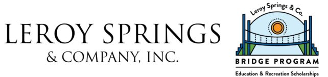 alt=Logo of Leroy Springs & Co., Inc. and Leroy Springs & Co. Bridge Program Education & Recreation Scholarships