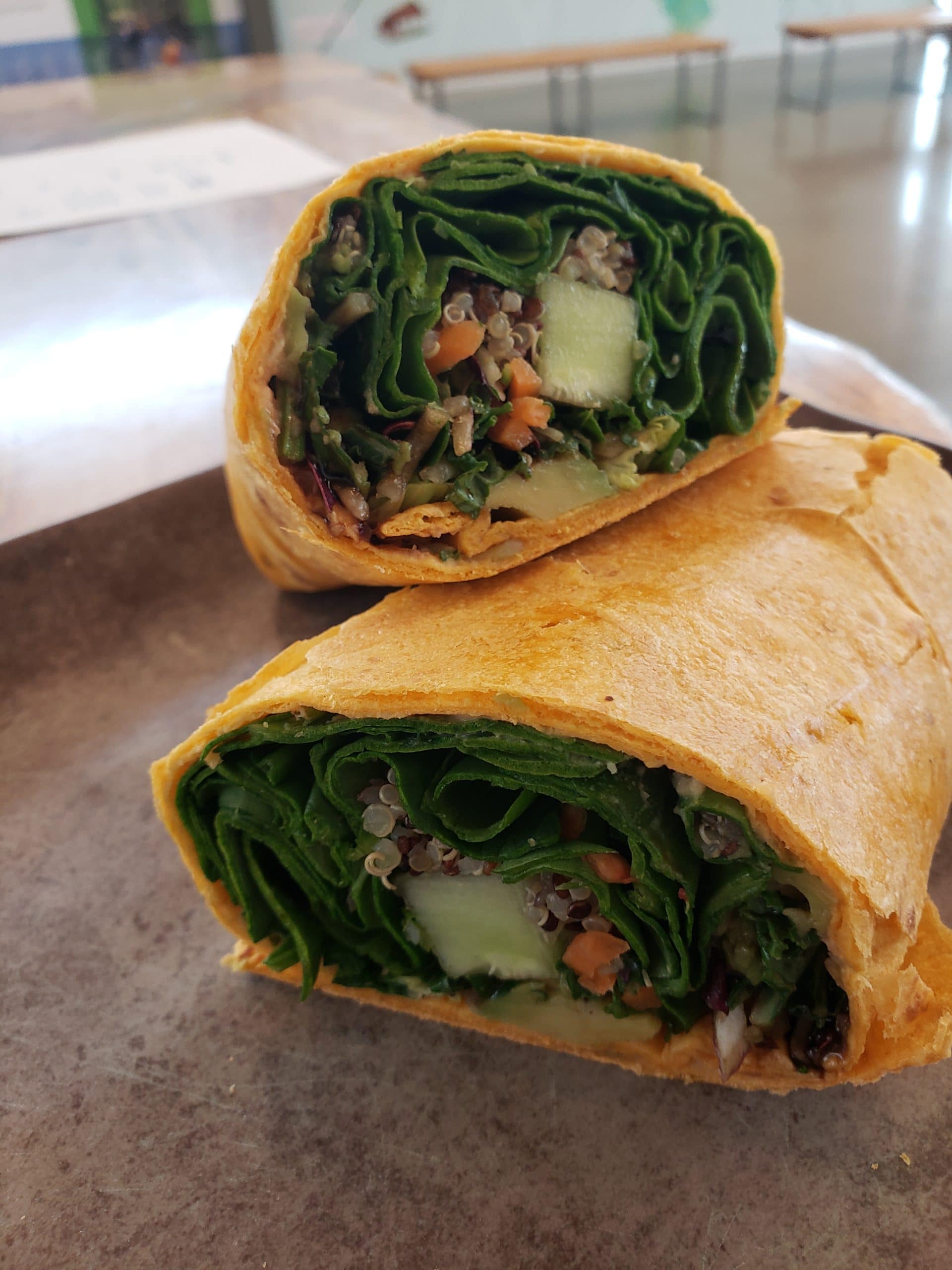 2.10.20veggie Wrap | Anne Springs Close Greenway