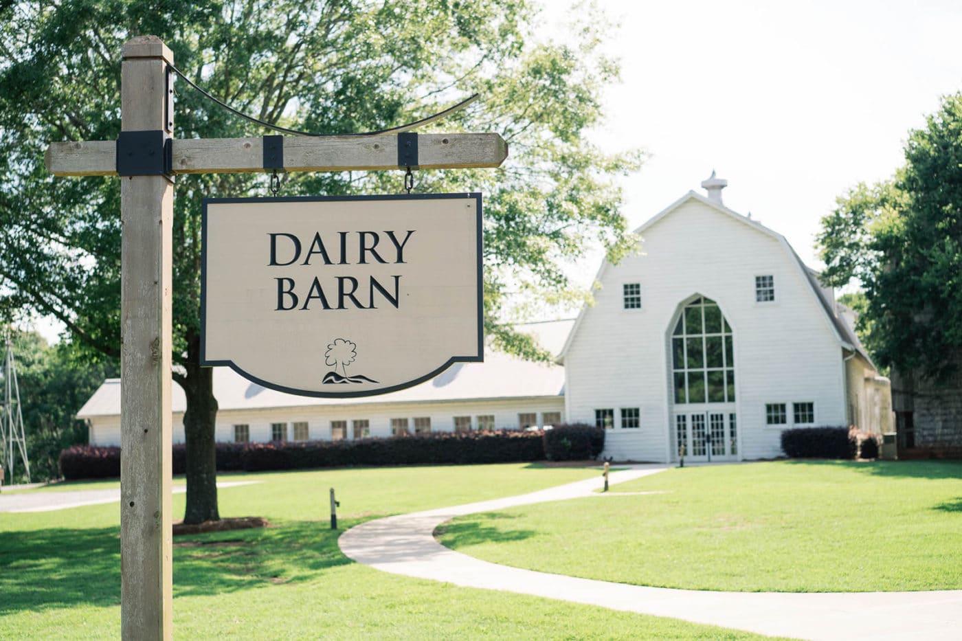 alt=Photo of the Dairy Barn at the Anne Springs Close Greenway