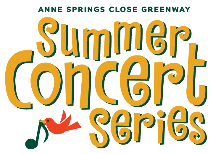 Logo of Anne Springs Close Greenway's Summer Concert Series