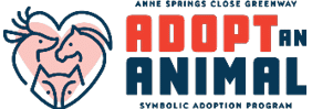 Logo of Anne Springs Close Greenway's Adopt an Animal Symbolic Adoption Program