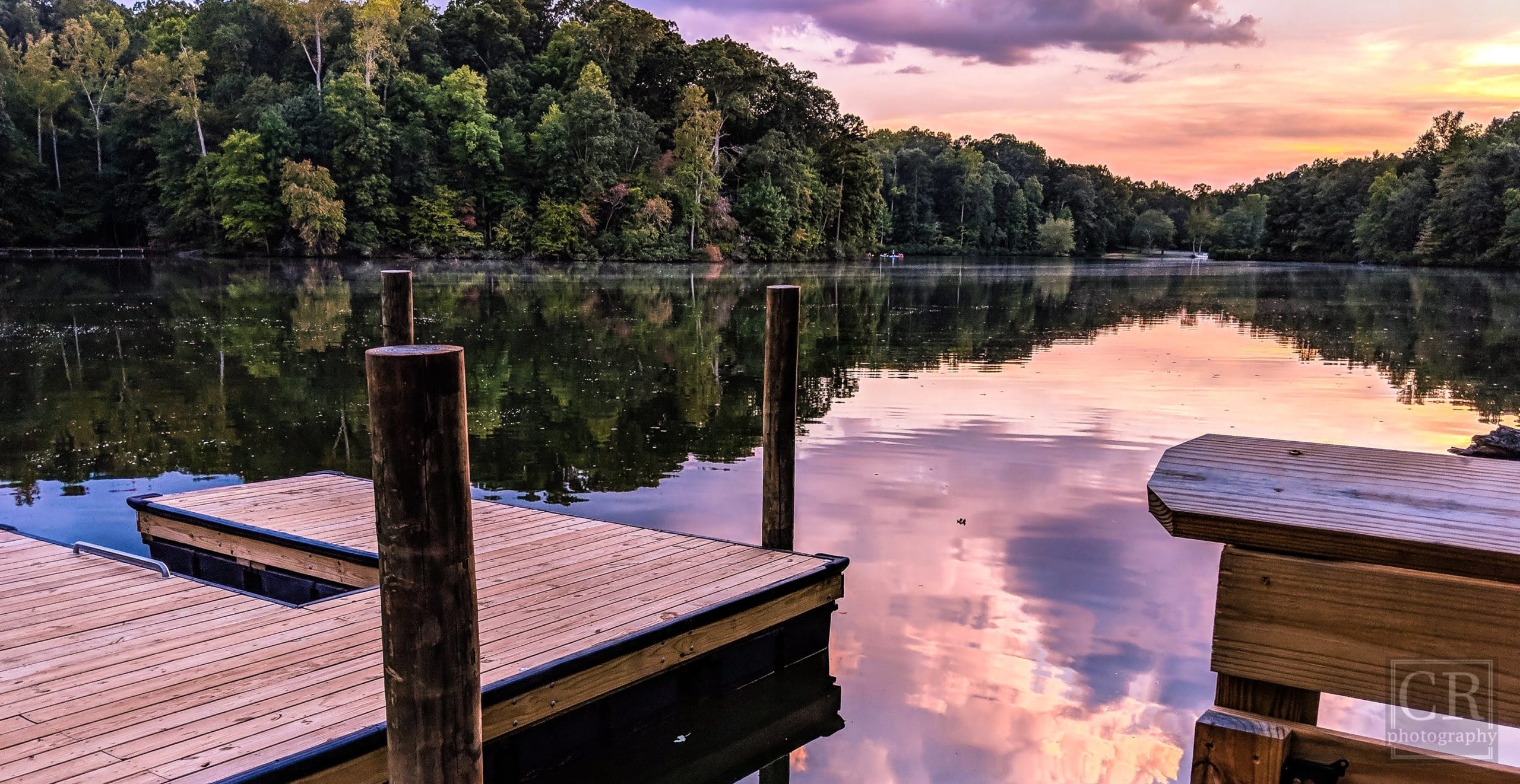 Sunrise at Lake Haigler at Anne Springs Close Greenway