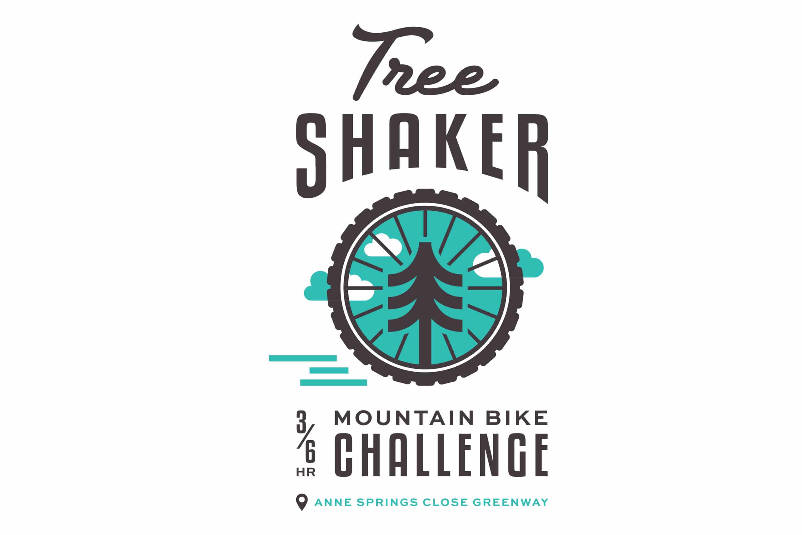 alt=Logo of the Tree Shaker 3/6 hour Mountain Bike Challenge at the Anne Springs Close Greenway