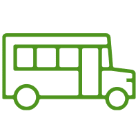 Icon of a school bus