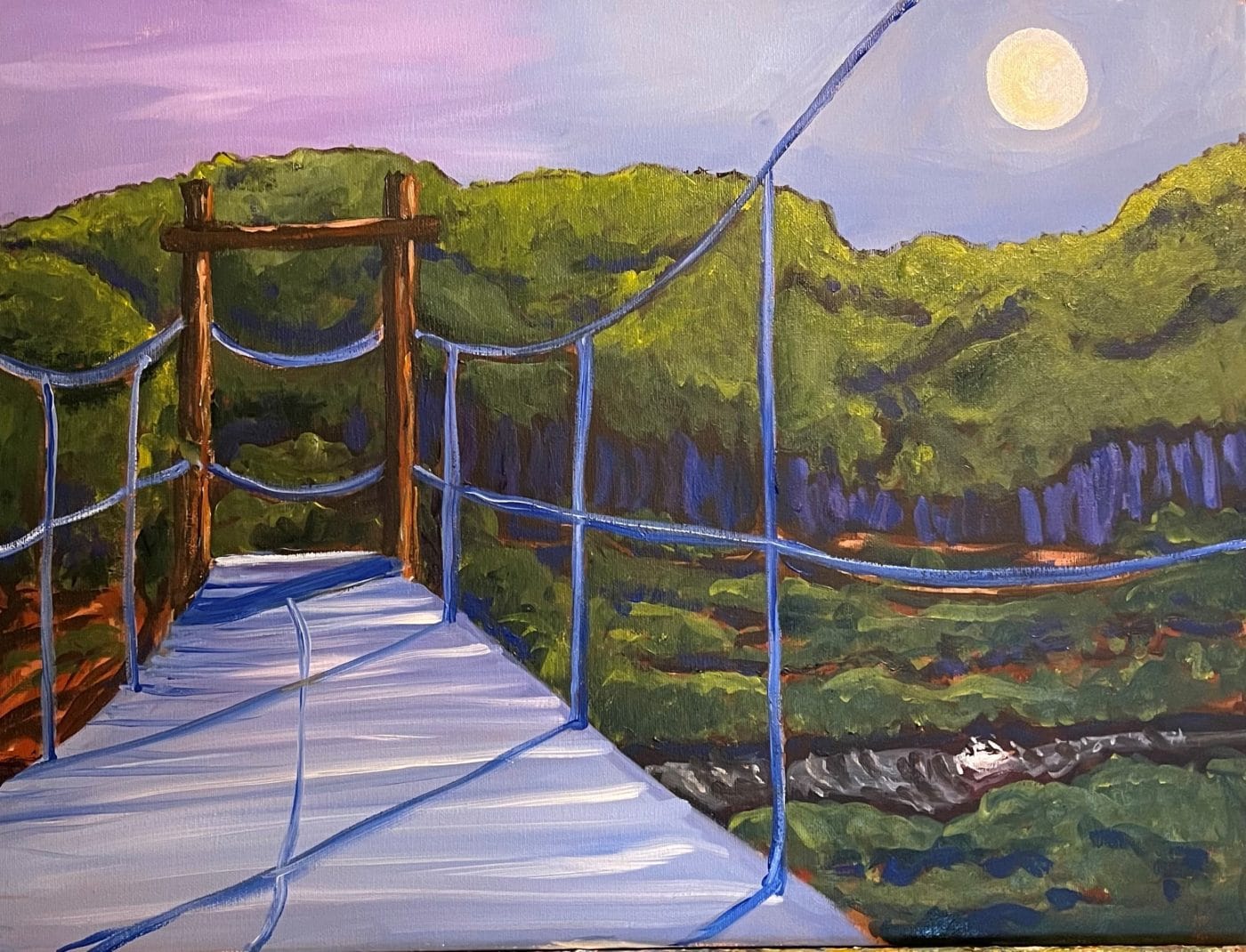 Moonlight Adventure Dining & Painting