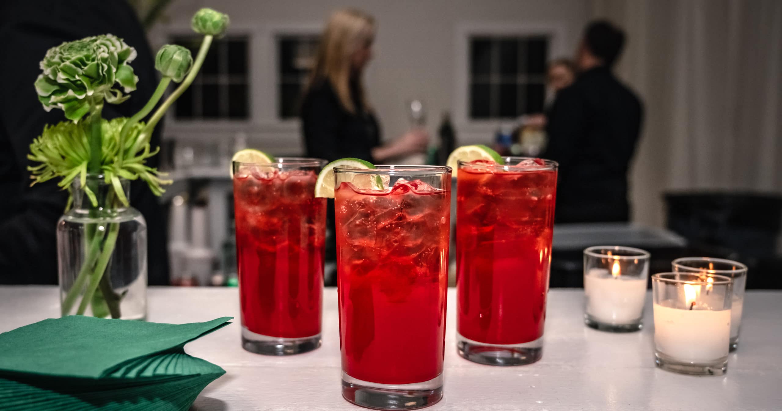 Photo of the Signature Drink at the Anne Springs Close Greenway's Green Gala