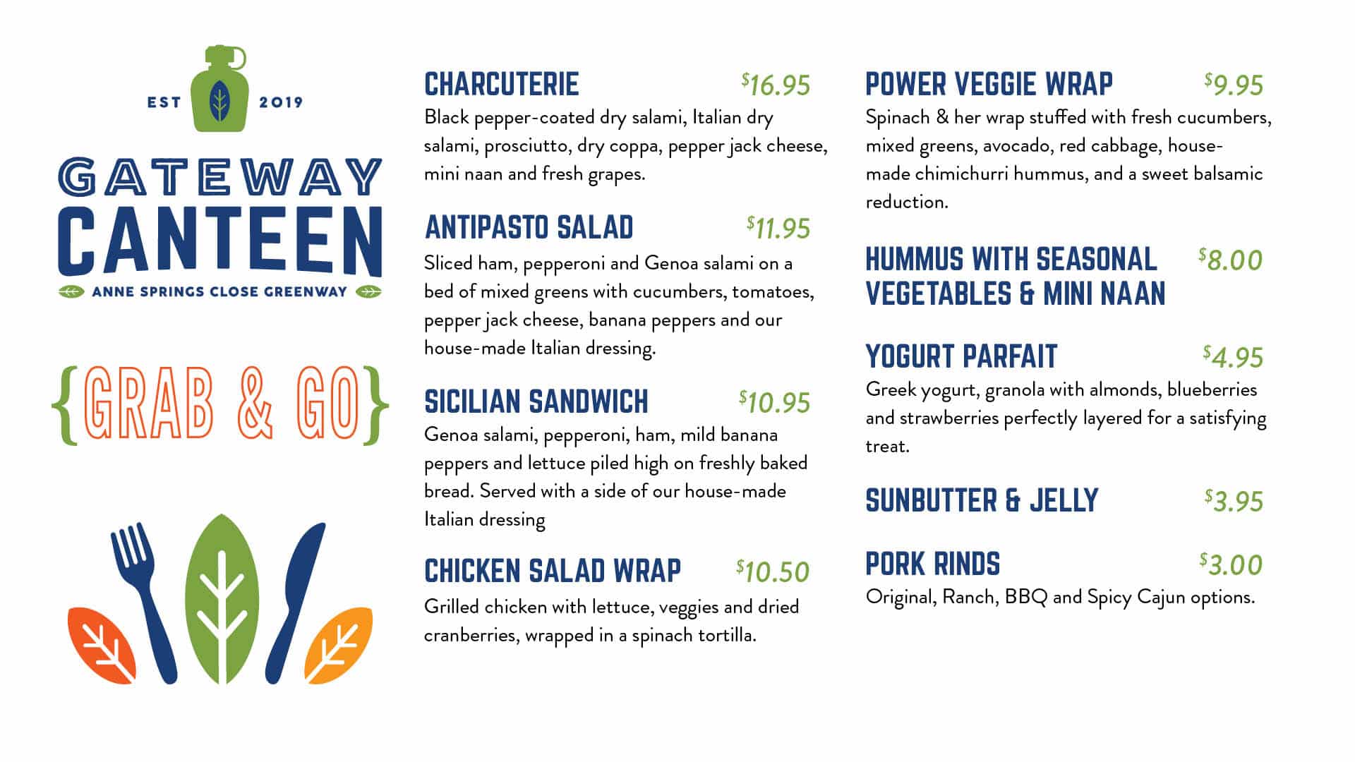 Gateway Canteen Anne Springs Close Greenway