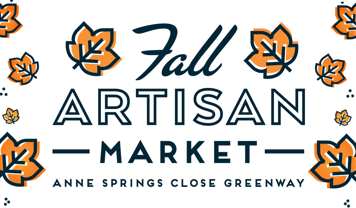 Fall Artisan Market Event Image with Logo