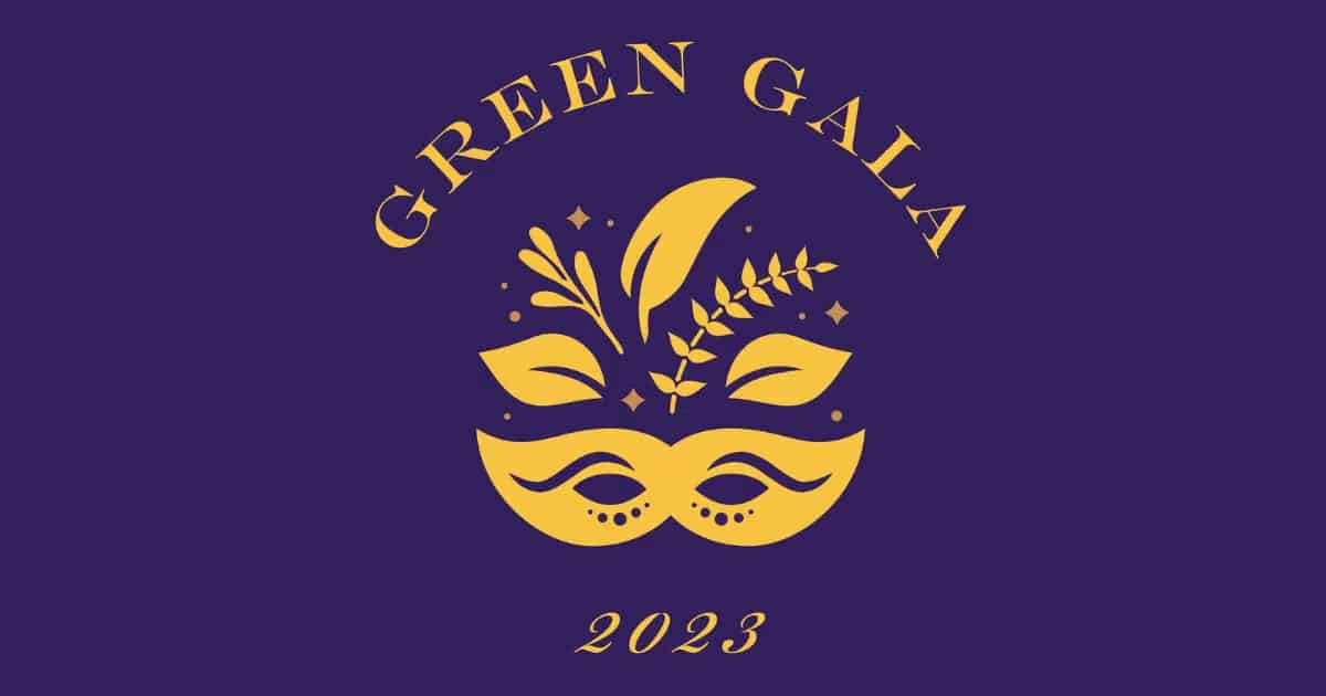 alt=Green Gala 2023 logo