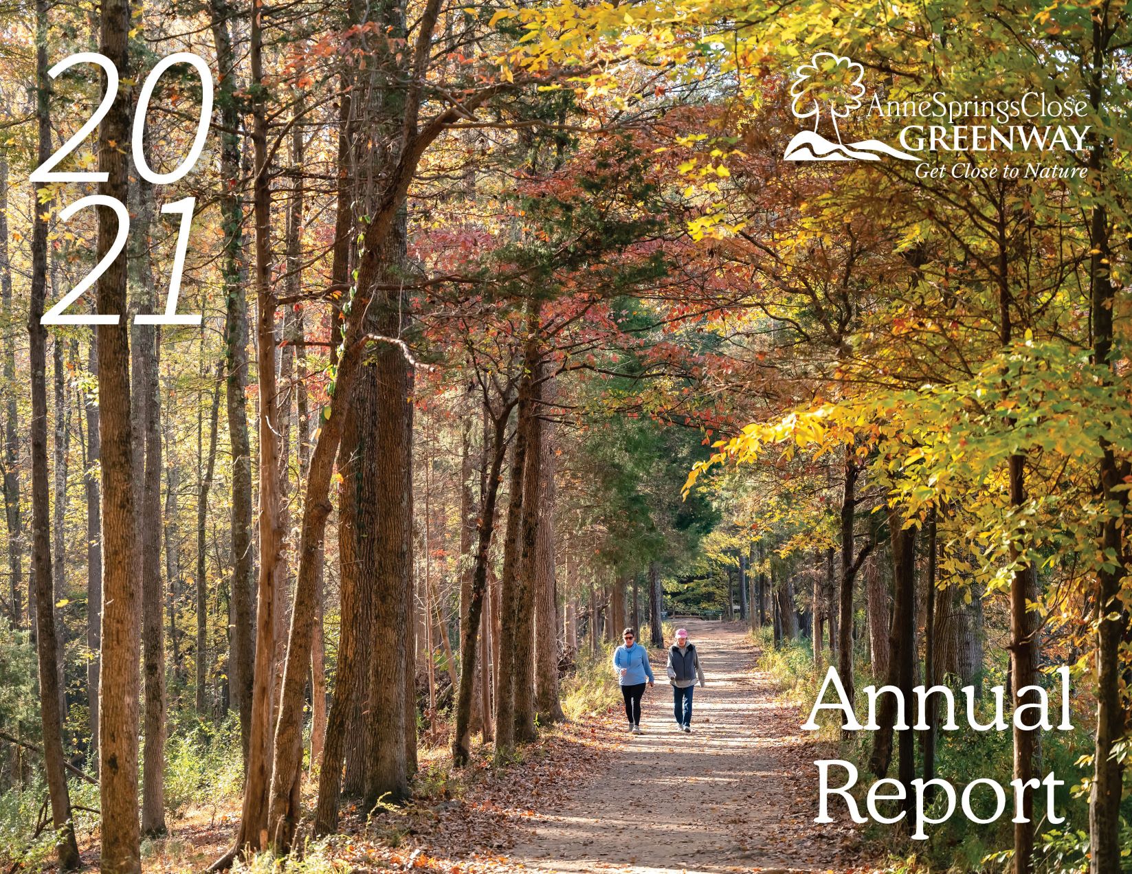 alt=Cover for Anne Springs Close Greenway's 2021 Annual Report
