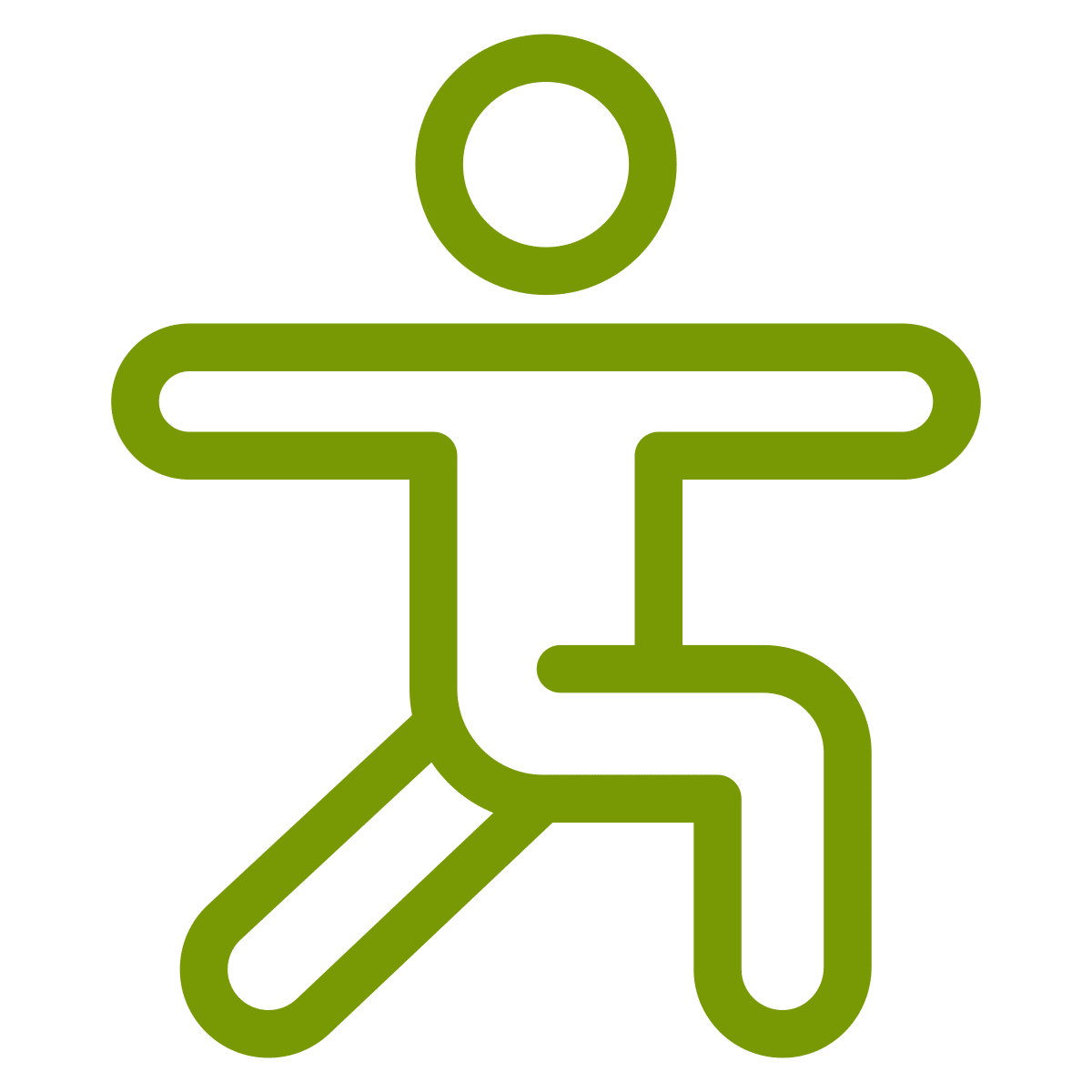 icon of person doing yoga