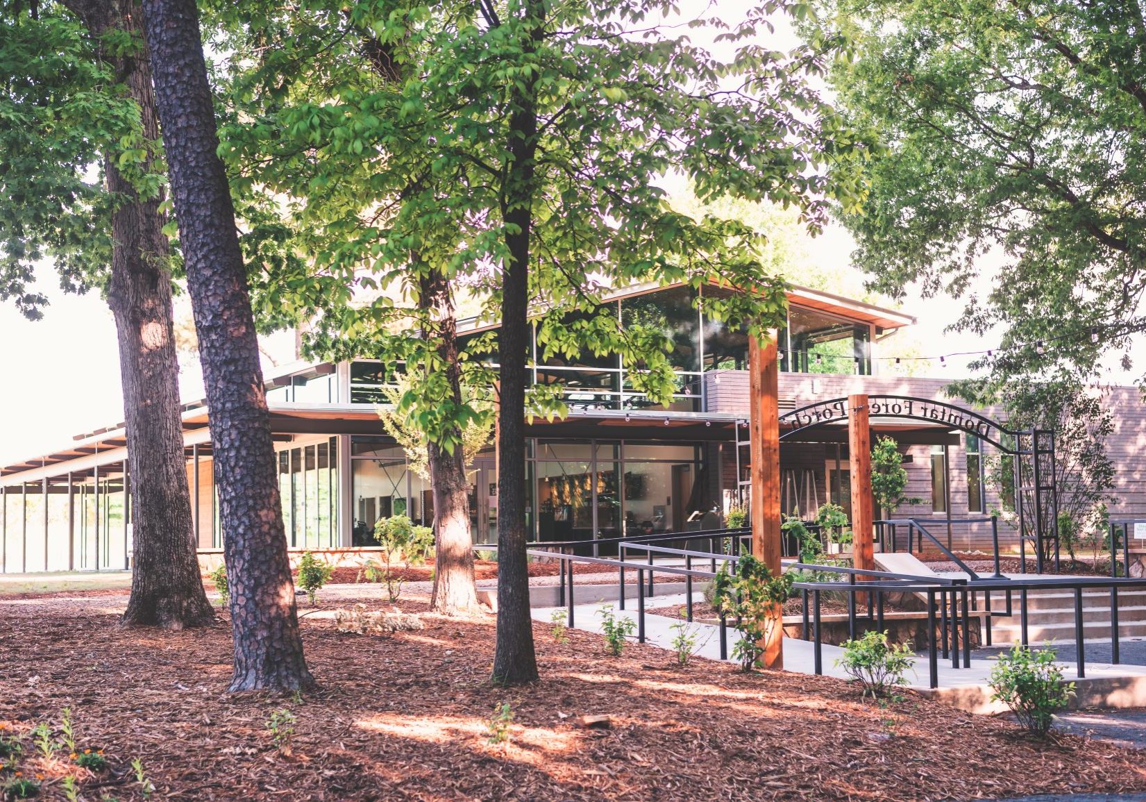 alt=Photo of the Domtar Forest Park at the Anne Springs Close Greenway