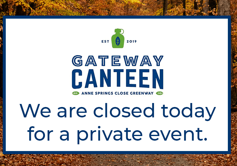 Gateway Canteen Closed